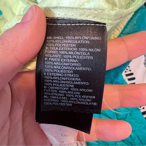 Sz M The North Face Teal Thermoball Full Zip Jacket $230 MSRP - Picture 12 of 16